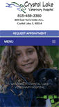 Mobile Screenshot of crystallakevet.com